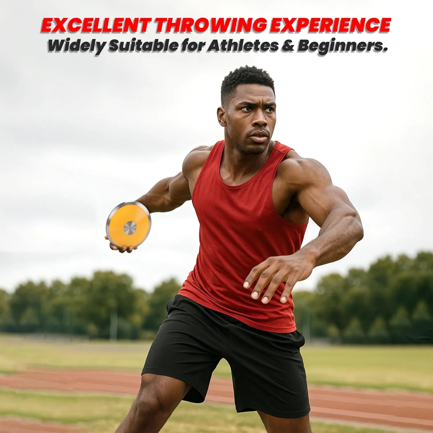 1 kg Sports Training Discus 2 Pcs for Girls Boys School Track and Field, 1kg Nylon Discus with Steel Rim and Center, Men Women Discuses Outdoor Practice Throwing