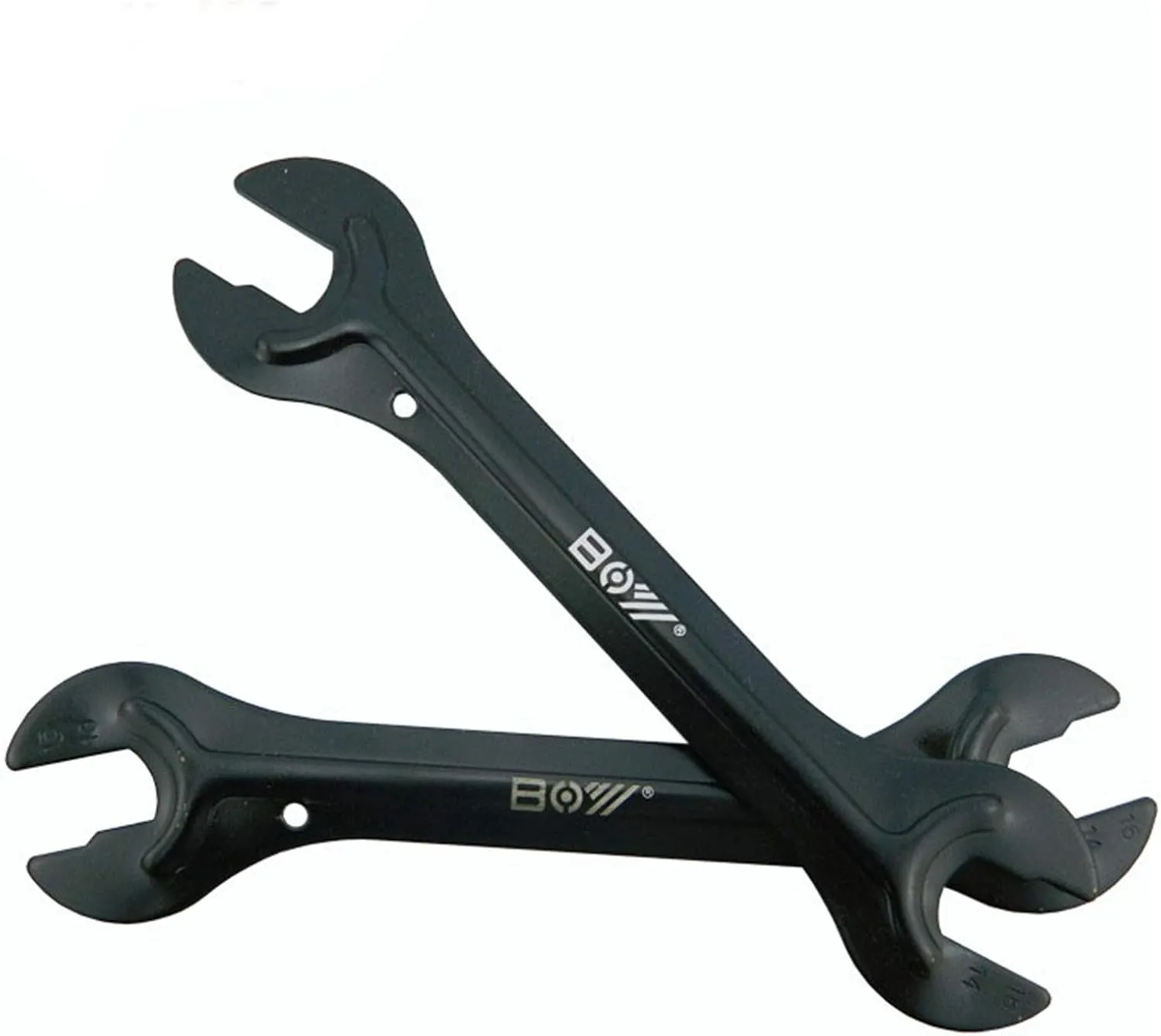 2 PCS Bicycle Wheel Hub Axle Cone Adjuster Wrench Pedal Spanner Repair Tool 13,14,15,16mm