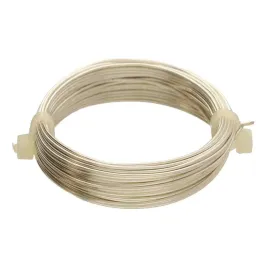20 gauge German Style Wire - Silver - Medium Hard