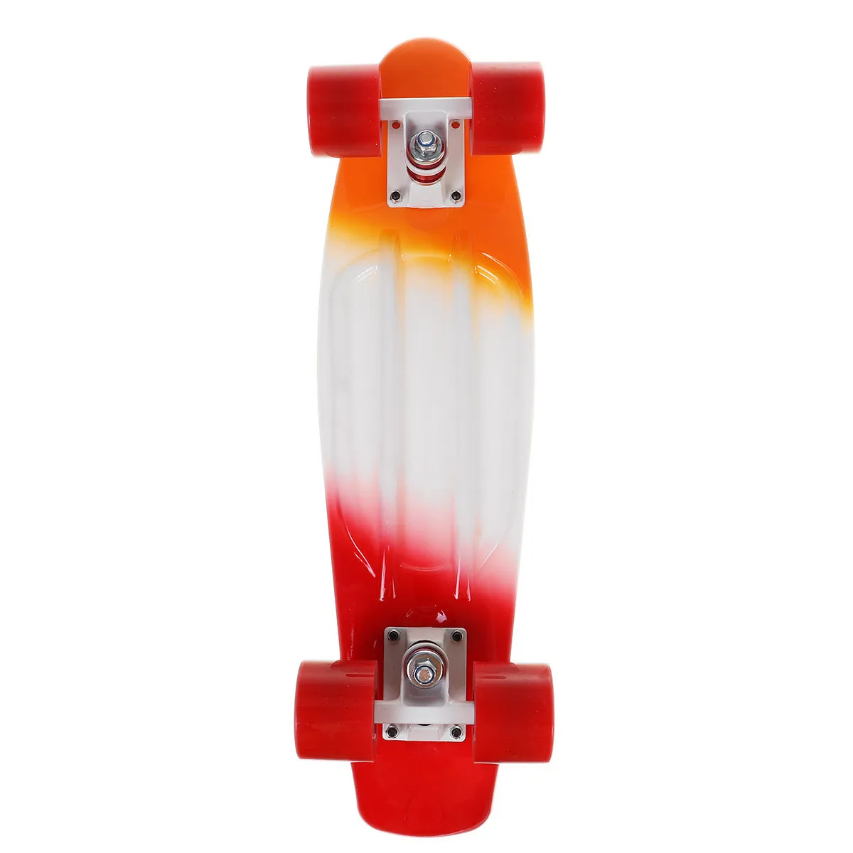 22 Inch Plastic Mini Cruiser Skateboard Long Board Banana Retro Skate Longboard Graphic Printed Children's Scooter