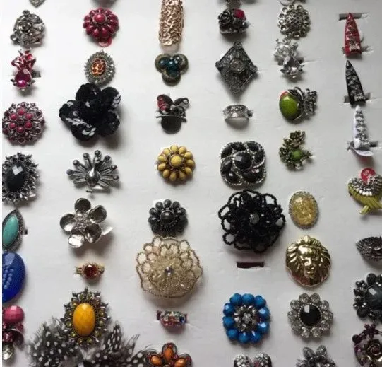 50% OFF Brand New Adjustable Ring Silver Rose Fashions Jewelry with gemstone