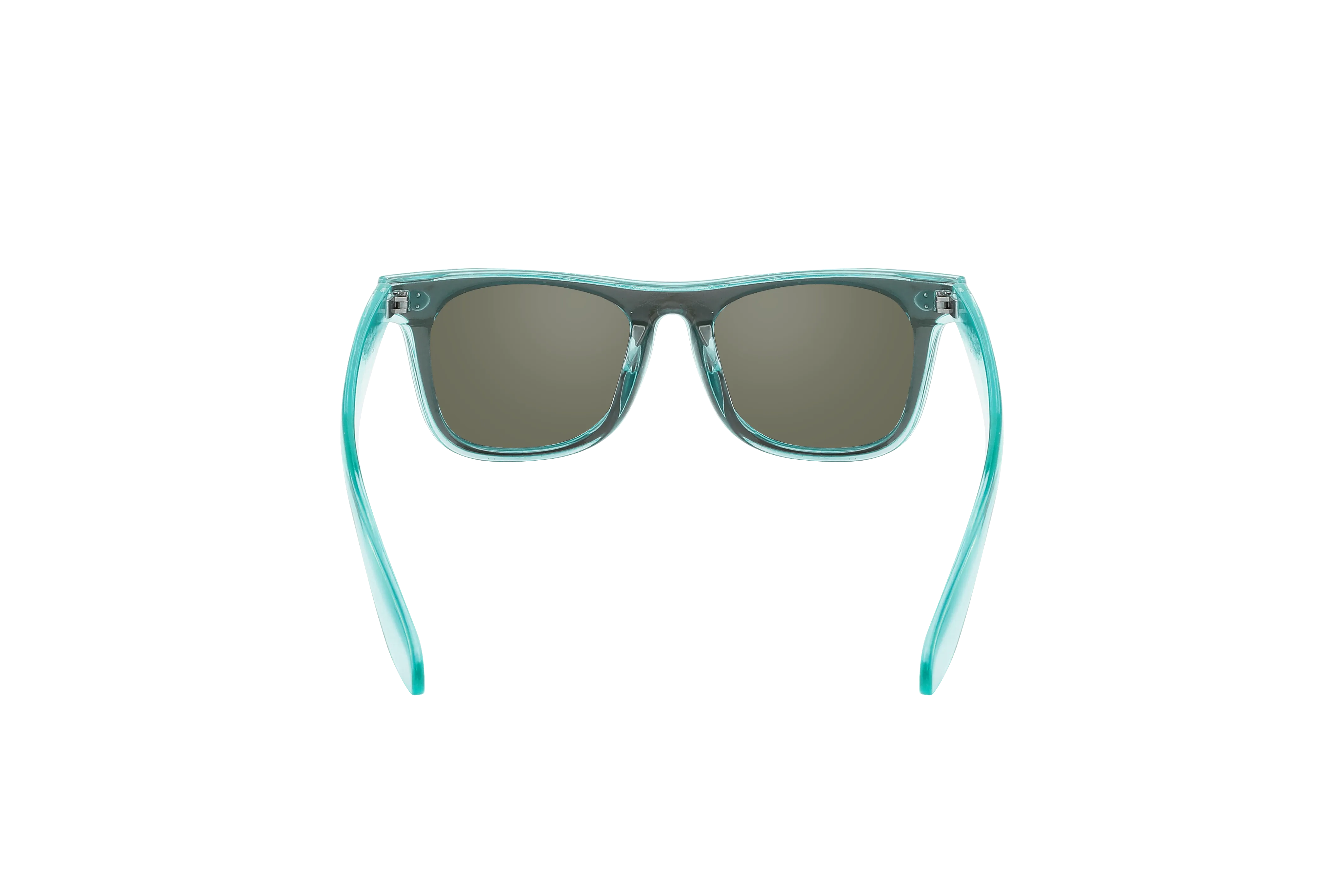 59251-CLR - Retro Trendy Sunglasses w/Clear Colored Frames