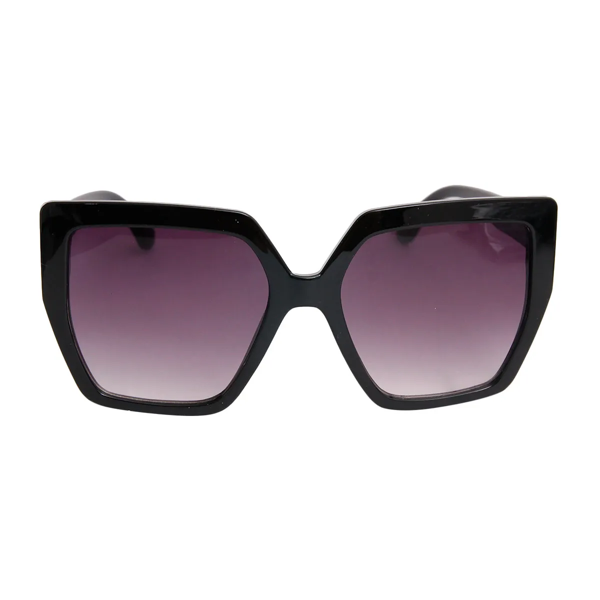 70's Black Square Sunglasses