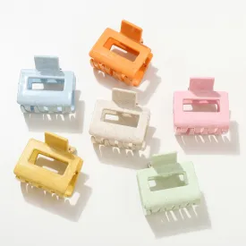 Adorro Poppy Small Speckled Claw Clip- 1019