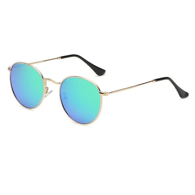 Alina Retro Round Polarized Sunglasses