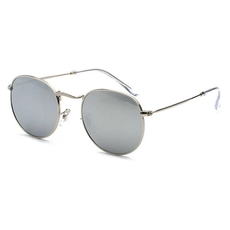 Alina Retro Round Polarized Sunglasses