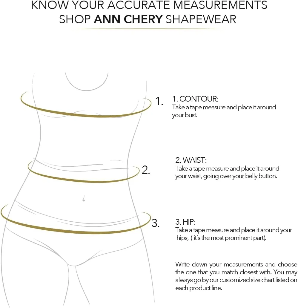 Ann Chery Corset Waist Trainer for Womens Weight Loss - Colombian Waist Cincher - 2 Hook Latex Body Shaper