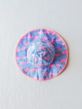 Baby Sunhat - Flamingo Blue