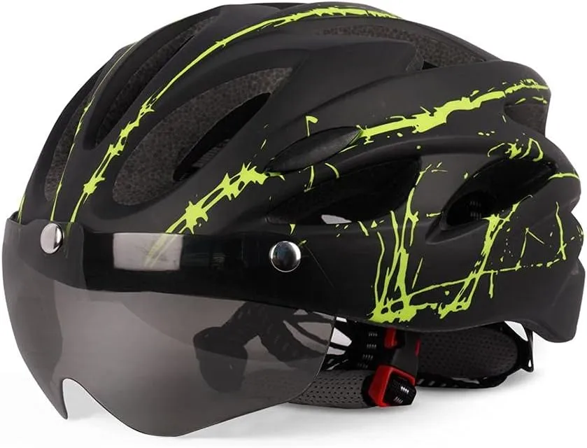 Bike Helmet for Men Women Adult Protective Cycling Helmet with Magnetic Visor for, Roller Skate, Scooter, Electric, Mountain Bike, Skateboards,