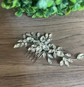 Bridal Crystal Hair Piece - Lisa