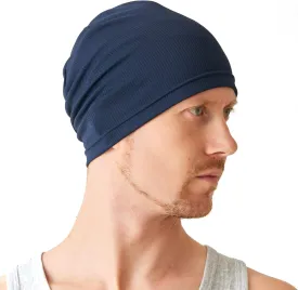 CHARM Mens & Womens Running Sports Beanie, Sweat-Wicking UV-Blocking Helmet Liner Gym Cap & Cycling Hat