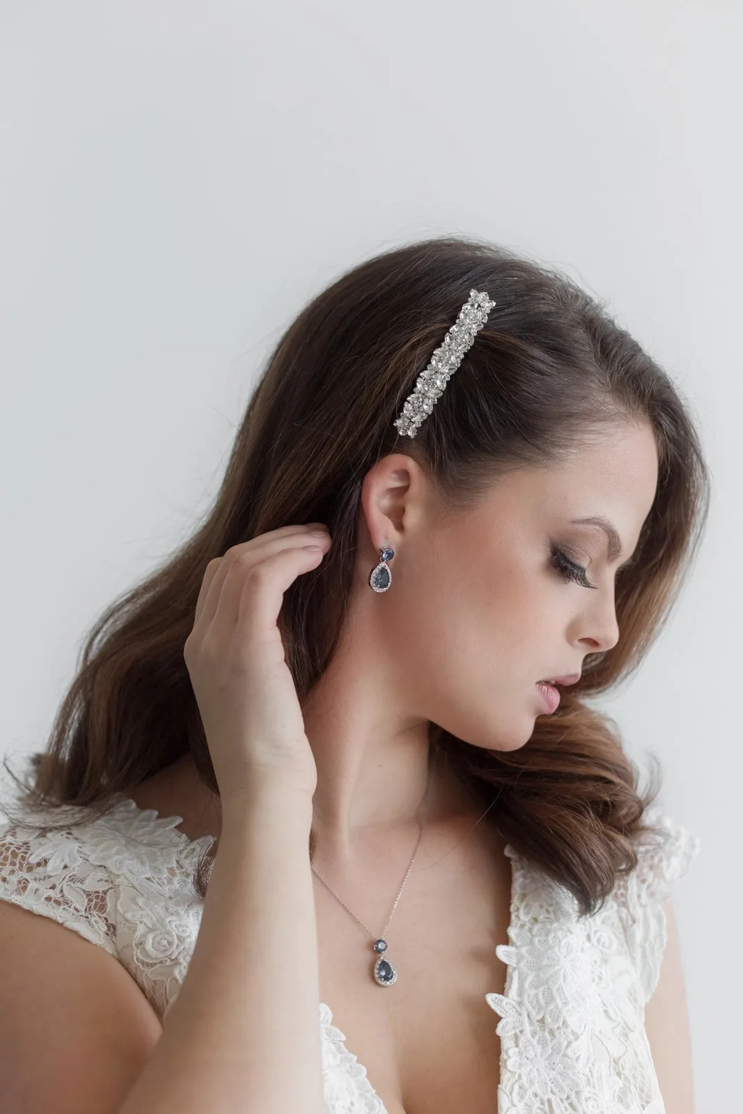 Cindy Silver Barrette