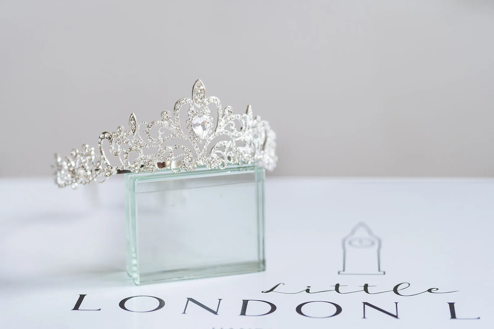 Classic Silver, Gold and Rose Gold Rhinestone Tiara Crown