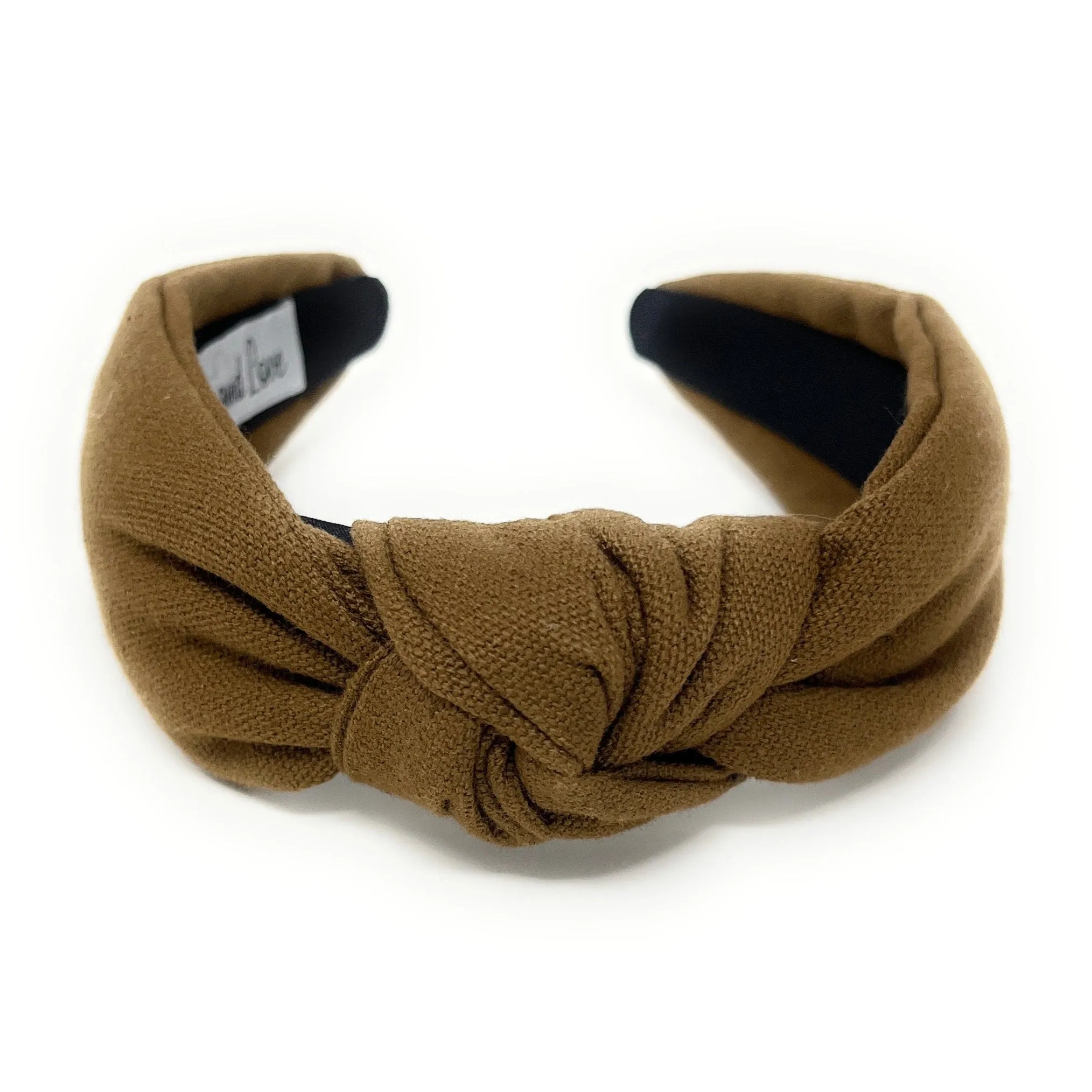 Coffee Knotted Headband