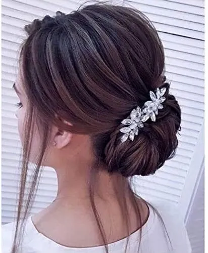Crystal Hair Piece - Brianna