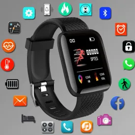 Digital Smart Sport Watch Men'S Watches Led Electronic Wristwatch Women Bluetooth Male Fitness Message Heart Rate Body Sleep Kid
