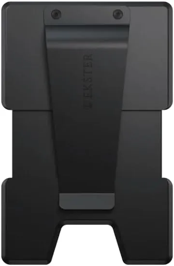 Ekster Cash Clip Backplate for Aluminum Cardholder & Cardholder PRO | Expandable Storage Add-On w/Cash Clip | Recycled 6061 Aluminum & RFID Blocking Backplate | Ekster Cardholder Add-On Accessory