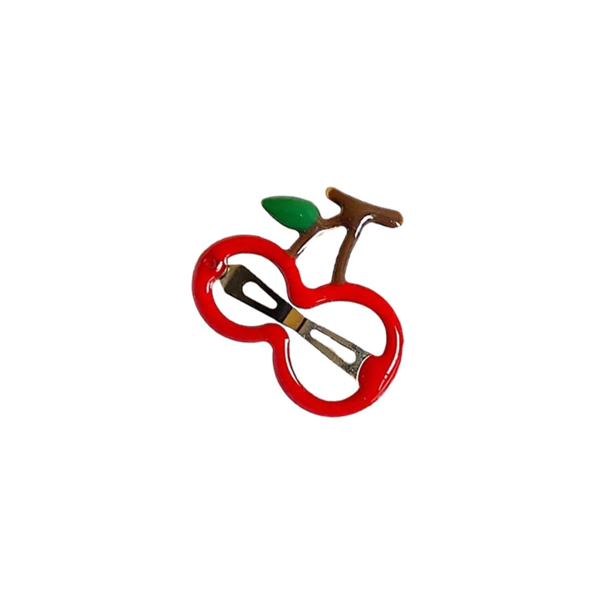 Fruits Mini Enamelled Hair Clips in Various Designs by Hello Sakura