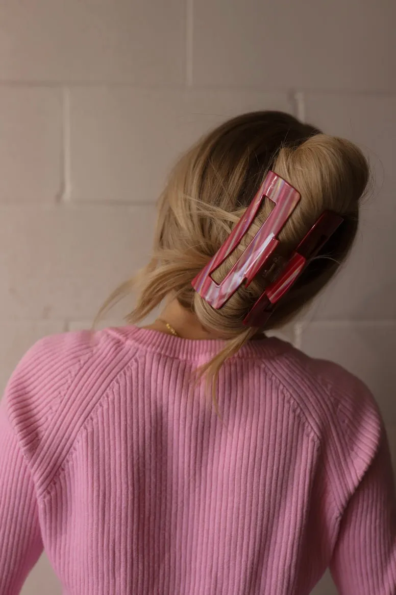 kaxi acrylic rectangle claw clip