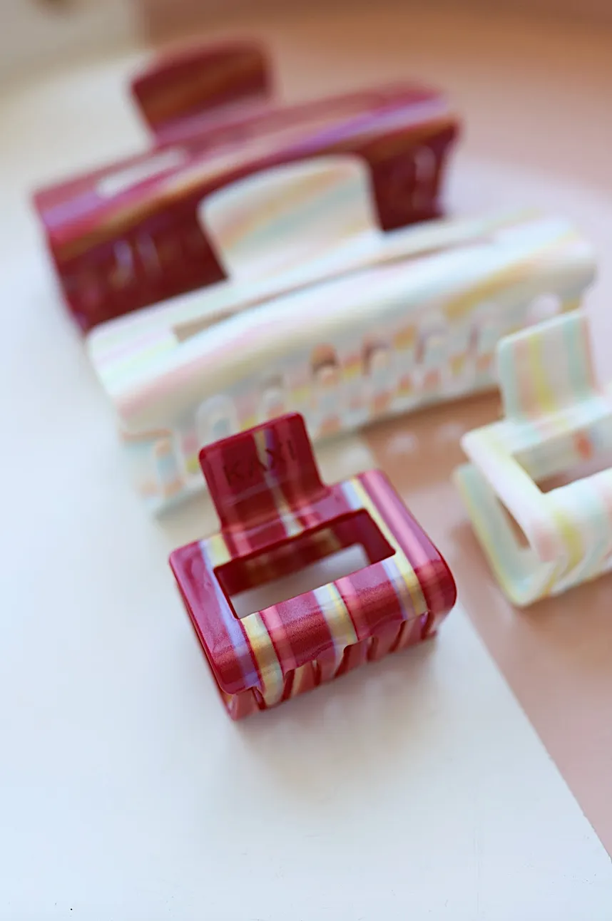 kaxi acrylic square claw clip