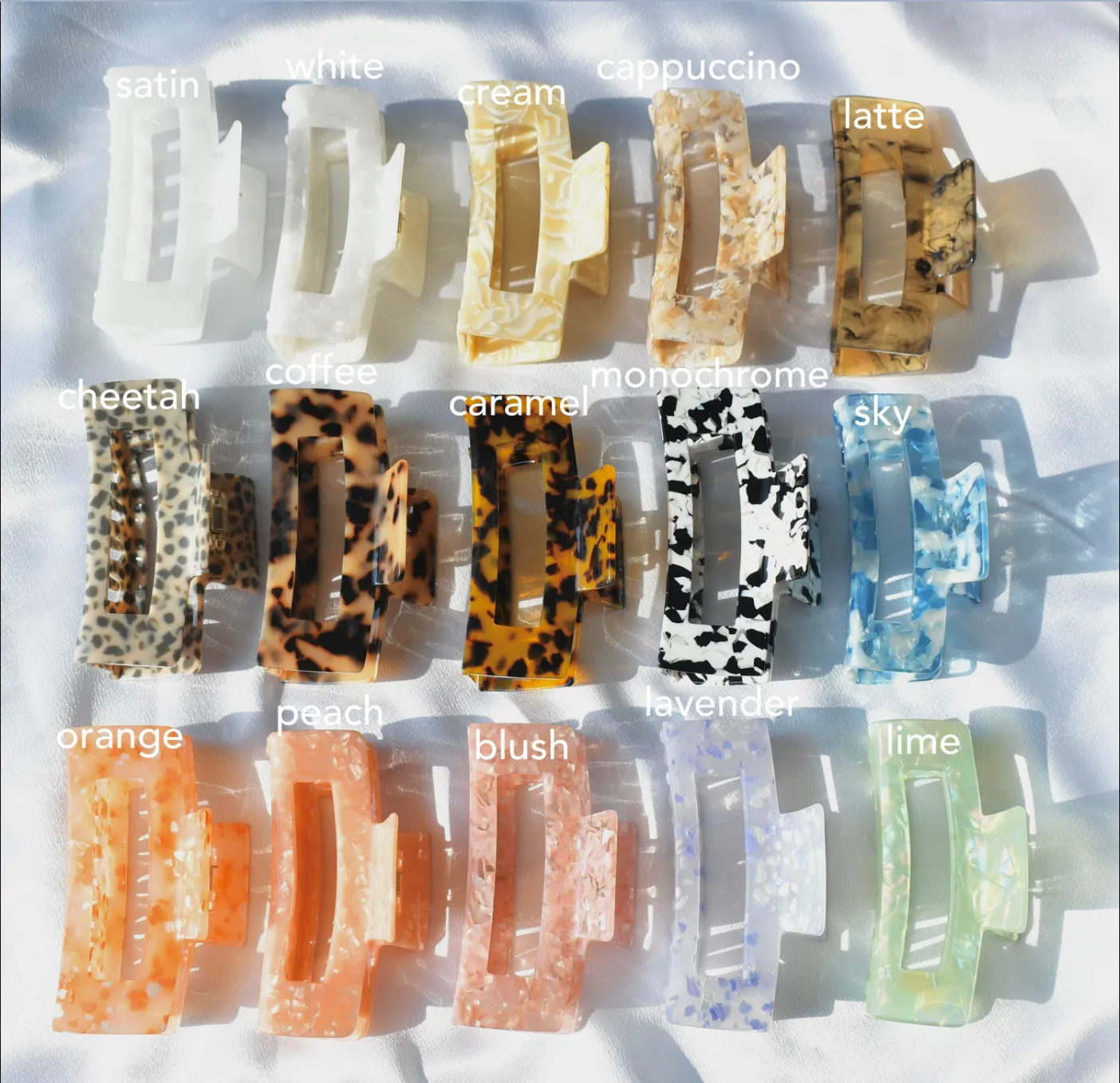 Large Bar Claw Clip