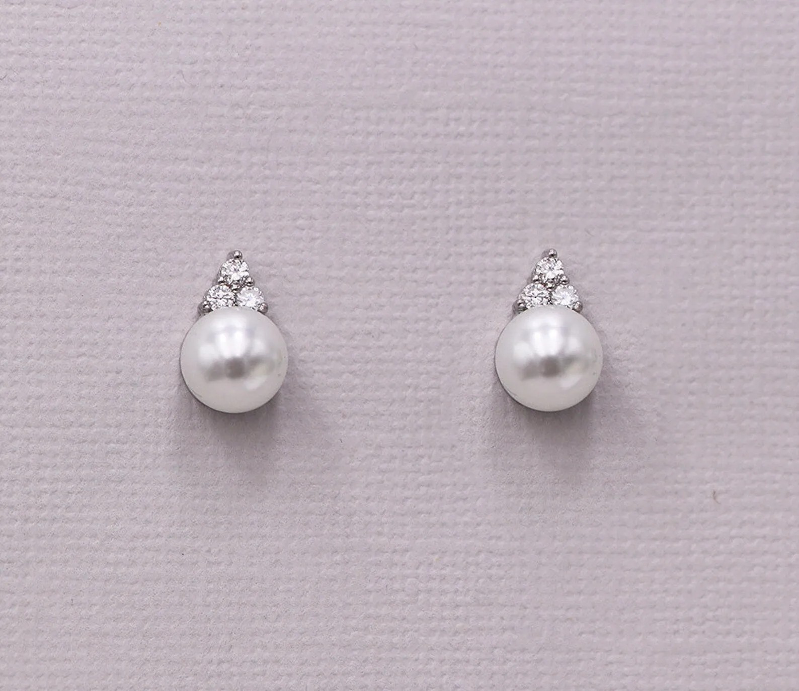 Madelyn Pearl Stud Bridesmaids Earrings
