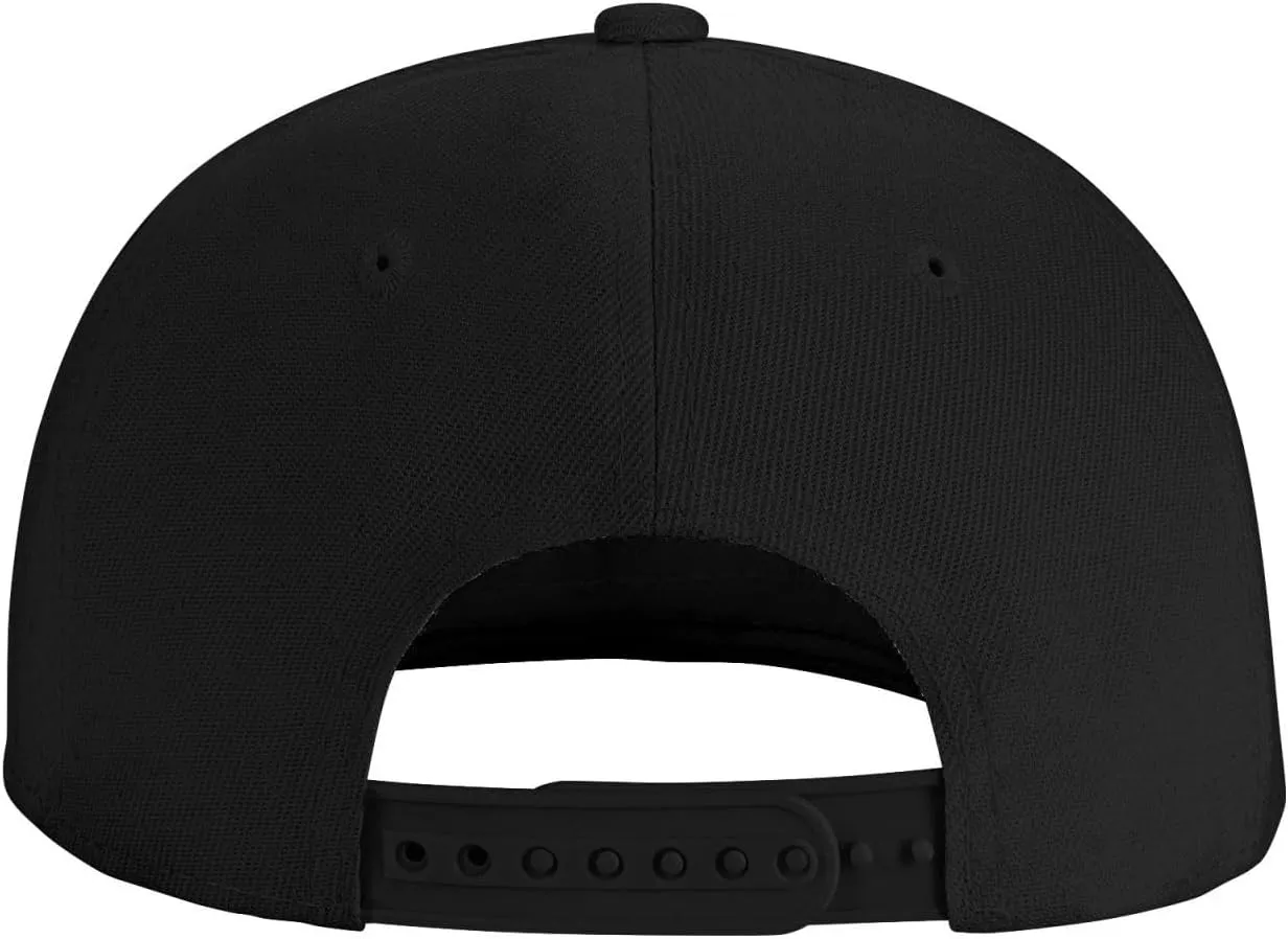 Me Dog Said You're A Hoe Hat Funny Flat Brim Baseball Cap Snapback Trucker Hat for Men Women