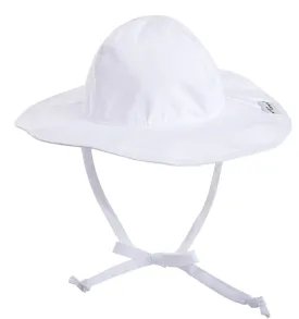 Organic Wide Brim Sunhat in Natural 50  UPF - Flap Happy