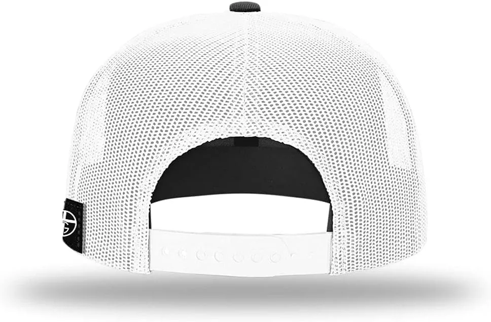 Our True God 70X7 Seventy Times Seven Flatbill Christian Trucker Hat - Adjustable Snapback Hat - Mesh Side for Casual Wear