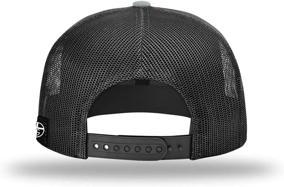 Our True God 70X7 Seventy Times Seven Flatbill Christian Trucker Hat - Adjustable Snapback Hat - Mesh Side for Casual Wear