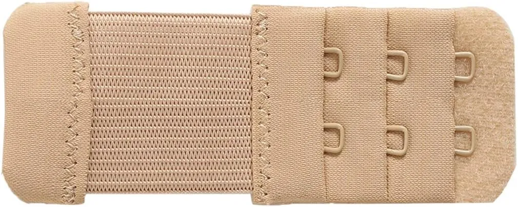 SAMGU Women's Bra Extenders 2 Hook / 3 Hook / 4 Hook / 5 Hook / 6 Hook, Soft Stretchy Back Bra Extension Strap