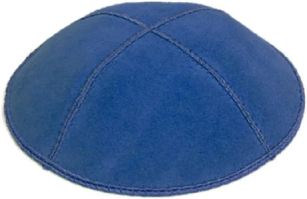 Suede Fabric Kippot Single or Bulk Kippah Optional Custom Imprinting Inside for Your Speacial Event ...