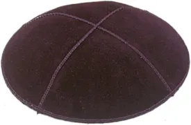 Suede Fabric Kippot Single or Bulk Kippah Optional Custom Imprinting Inside for Your Speacial Event ...