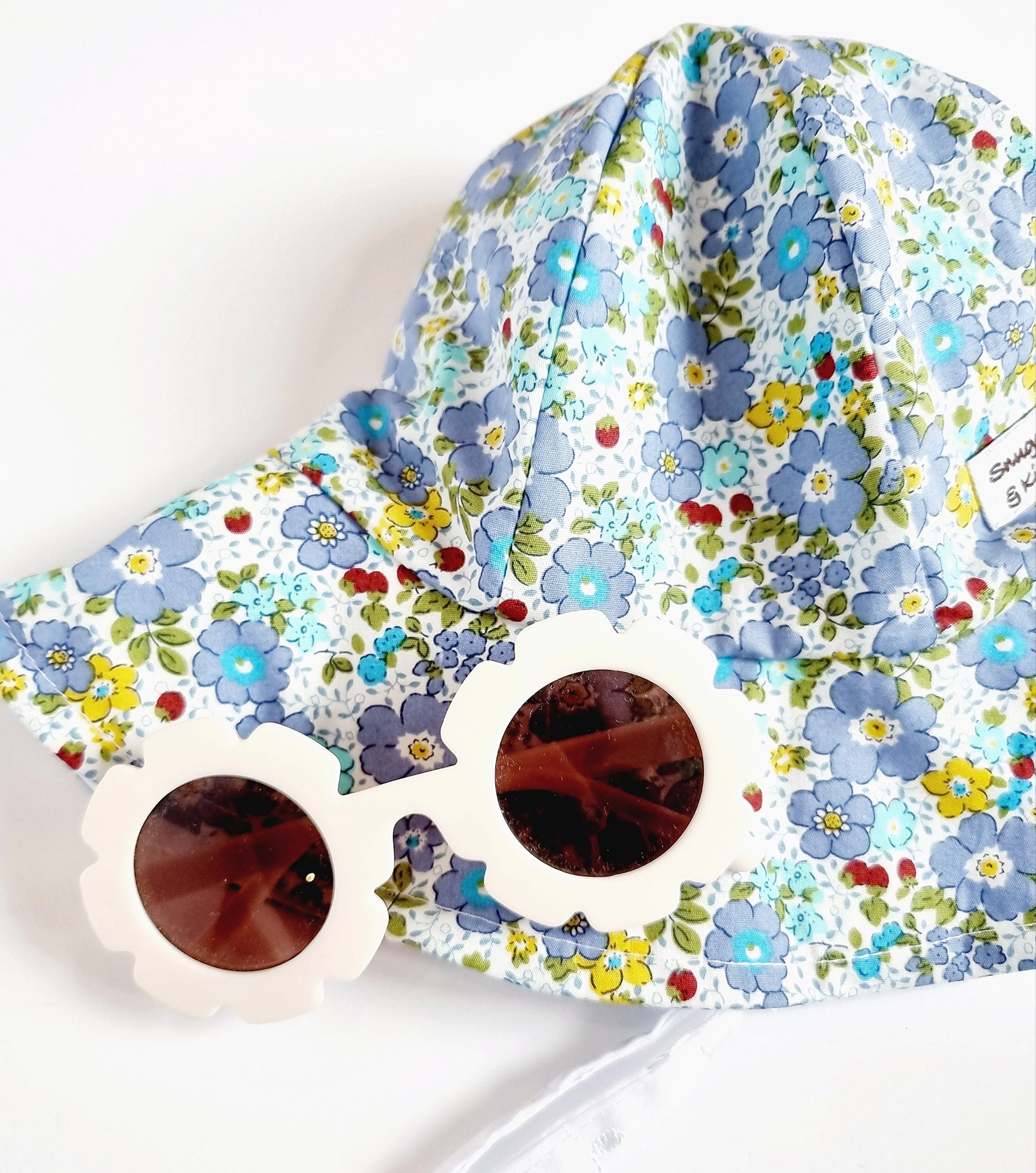 Summer Floral Print Reversible Sunhat-Wide Brim Style..New!