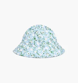 The Baby Sunhat - Blue Basketweave Vine