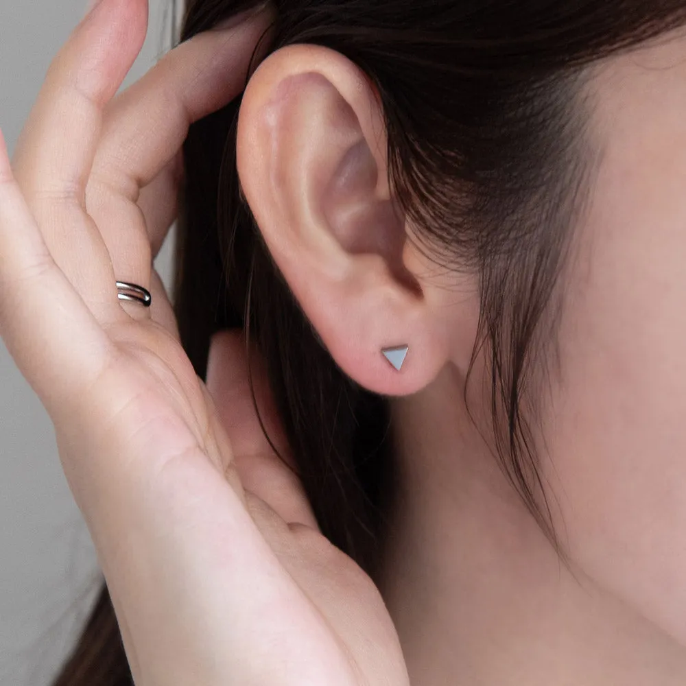 Triangle Stud Earring Set