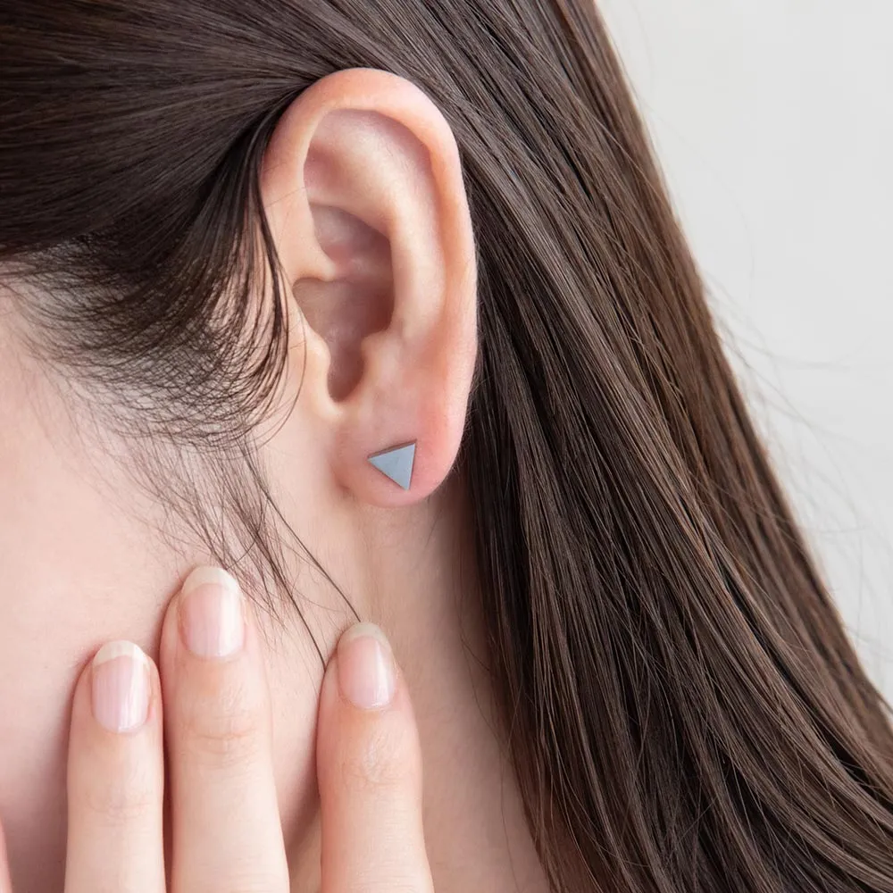 Triangle Stud Earring Set