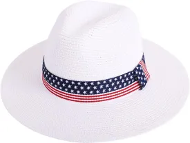 Wide Brim Straw Panama Hat - Stylish Lightweight, Breathable Men's & Women's Fedoras Provide Excellent UV Protection
