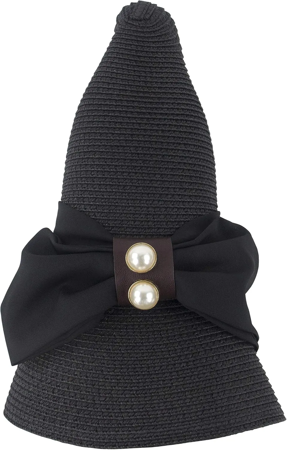 Women's Sun Hat Wide Brim Foldable Straw Hats Summer Travel Beach Cap